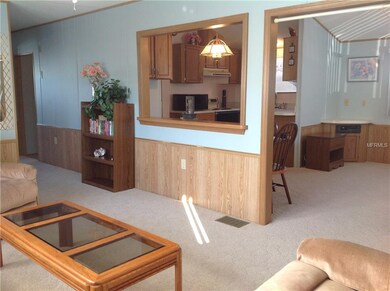 Family room looking towards kitchen