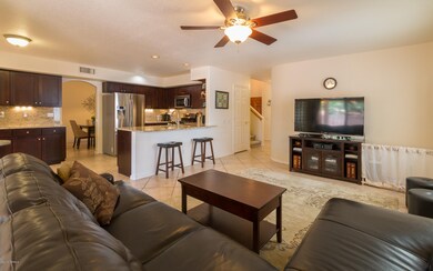 Family Room Toward Kitchen
