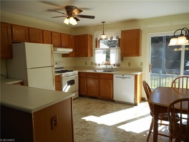 Spacious kitchen and eating area; slider to 9 X 24