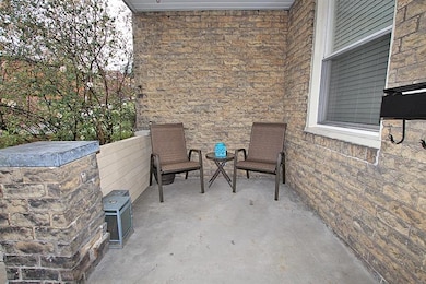 Beautiful 1st floor covered porch.  Great spot to 