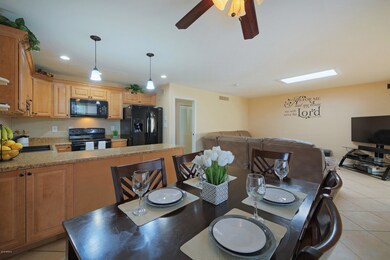 Kitchen, Dining and Family Room