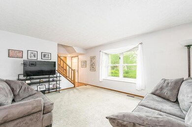 Living room - front door.