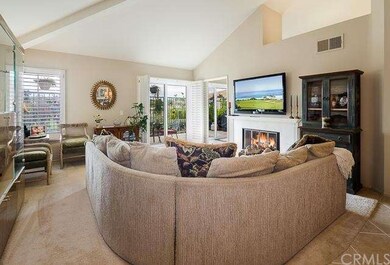 Living Room with Golf Course Views