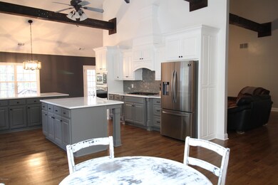 kitchen from breakfast area