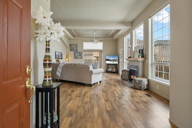 Front door into home