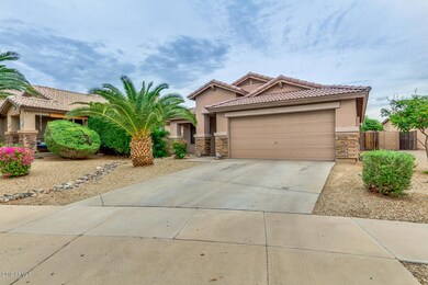 Mature front landscaping