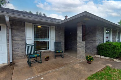 View of patio / terrace with a porch