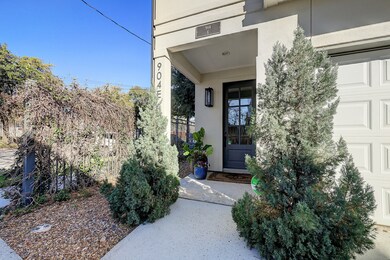 Attractive end unit.  Wide driveway shared with 4
