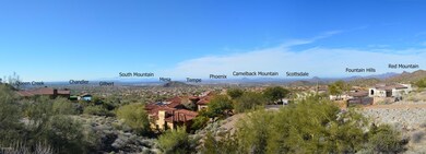 Sprawling Metro Phoenix Valley views.
