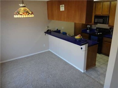 Dining area looking into Kitchen