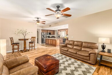 #1 FAMILY ROOM VIEW TO KITCHEN