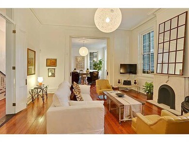 Living Room. Double Parlor