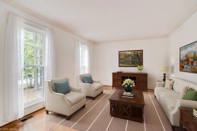 Virtually Staged Living Room