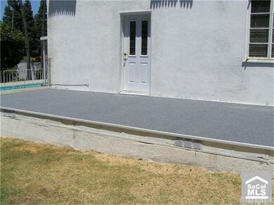 New deck on East side of house. Direct access from back bedroom