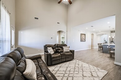 This home is pre wired with TWENTY ONE surround sound speakers throughout the house.