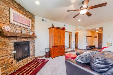 Living Area/Fireplace