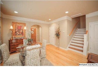 Hardwood floors throughout the main living areas.