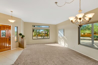 Entrance and Living Room