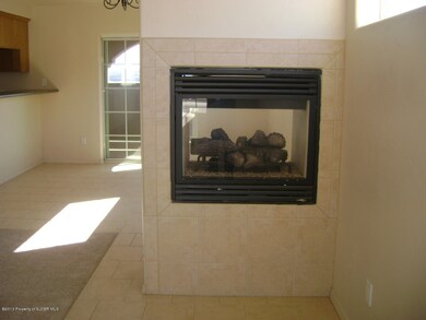 Double Sided Fireplace