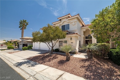 Mediterranean / spanish house with a tile roof, dr
