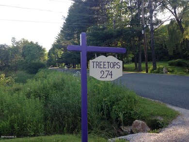 Treetops sign