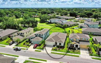 Aerial View of Home on Fairway #17 Hole