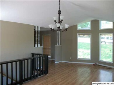 Great Room with New Fixtures and Flooring