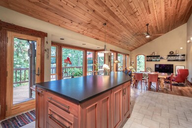 Kitchen into Living Room