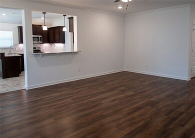 Stock photo, home will look similar.