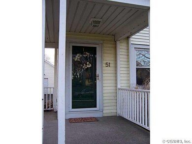 Exterior Front Open, covered front porch enters in