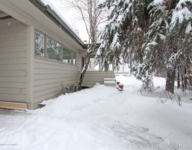 Front Entry w/Trees