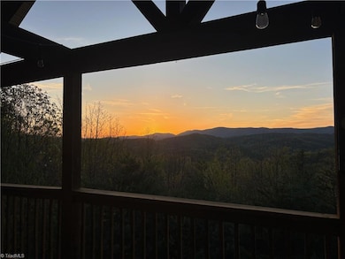 Enjoy breathtaking sunset views from the back porch