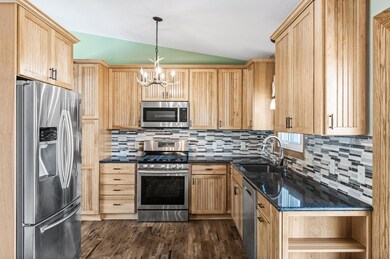 Updated Kitchen with granite countertops
