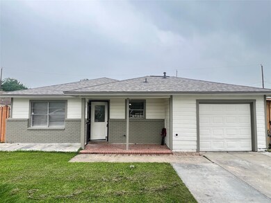 One car garage with two seperate driveways