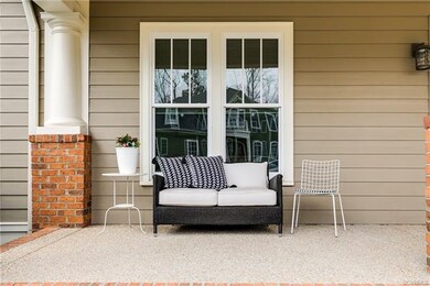 The other side of the front porch.