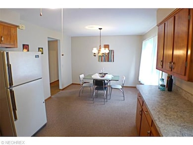View from the kitchen to the dinette