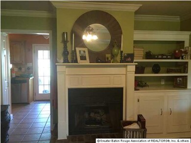 Gas and wood burning fireplace