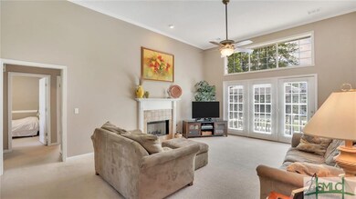 GREAT ROOM WITH HIGH CEILINGS