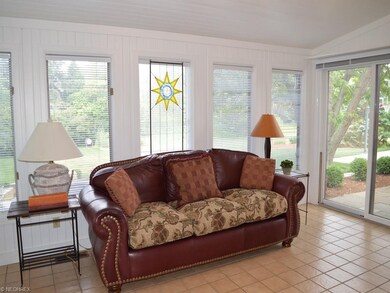 Fabulous sun room with handsome tongue & groove bo