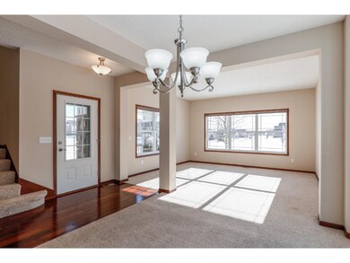 Main living space in front of house.