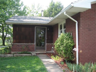 Side door into Sun Room
