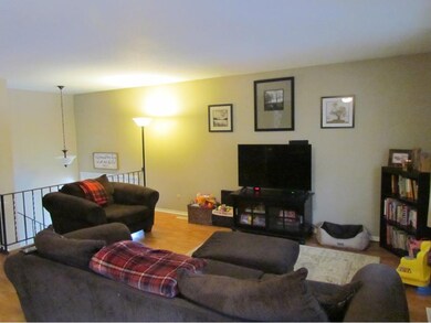 Spacious living room