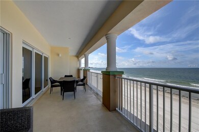 Large Balcony with 42 feet of Gulf Front