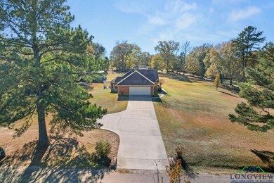 View from above of property