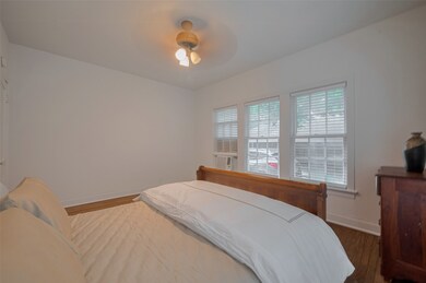 Largest studio bedroom has room for a sofa