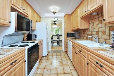 Kitchen view to dining area