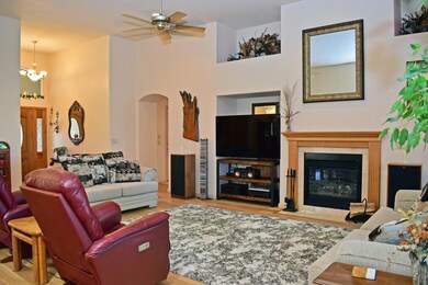 Vaulted Ceilings + Gas Fireplace