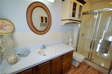 Master bathroom with walk in shower