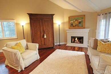 The large great room is just off the kitchen and i