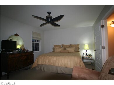 Master Bedroom -  Newer ceiling fan, large master 